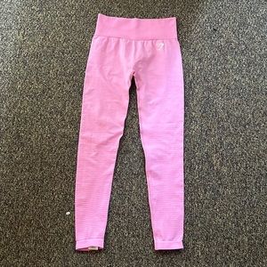 Gymshark Vital Seamless 2.0 Leggings, Color: sorbet pink marl, Size: Small